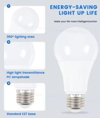 SIC 12 Watt Led Bulb B22 Base - Image 6