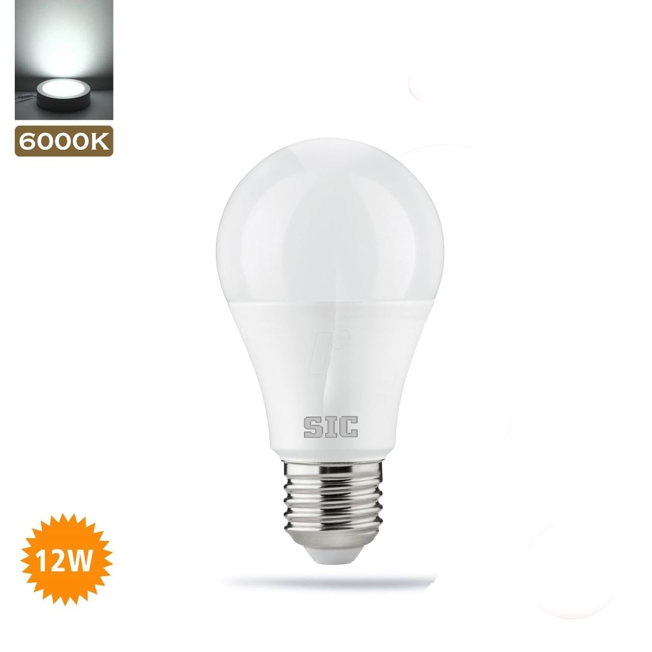SIC 12 Watt Led Bulb B22 Base - Image 4