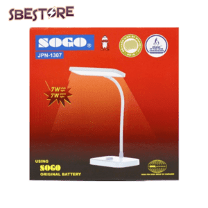 white color rechargeable study lamp