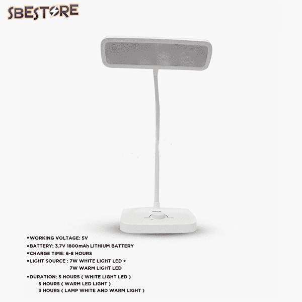 Sogo Study Lamp Rechargeable (JPN-1307) - Image 2