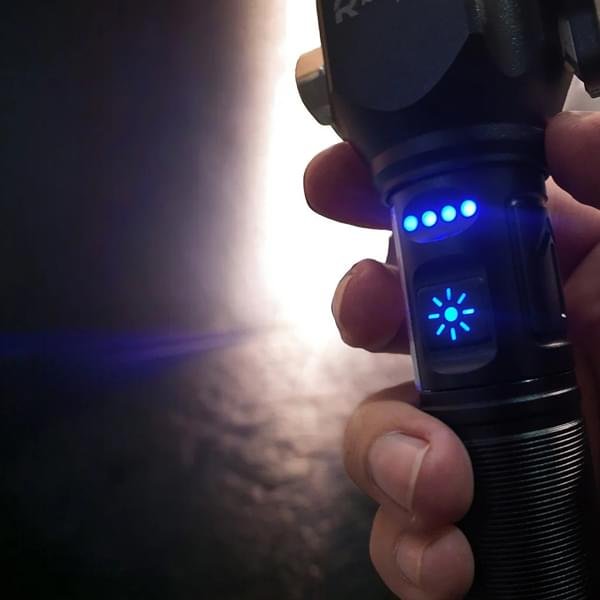Ruilang Rechargeable Torch LED Flashlight RL-233 - Image 3