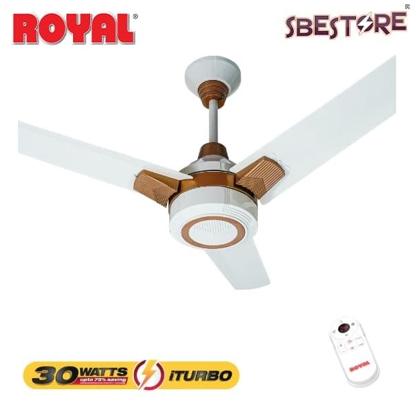 Royal ITurbo 30 Watt Ceiling Fan – Ambassador 56 Inch - Image 3