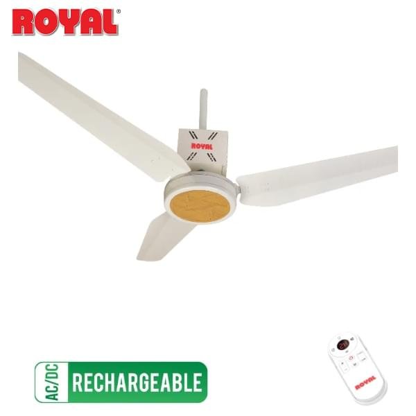 Royal Rechargeable Fan Passion-Grace AC-DC - Image 4