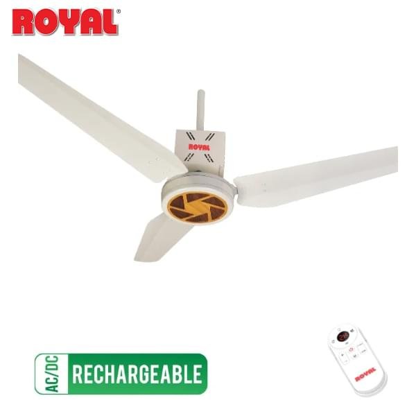 Royal Rechargeable Fan Passion-Grace AC-DC - Image 3