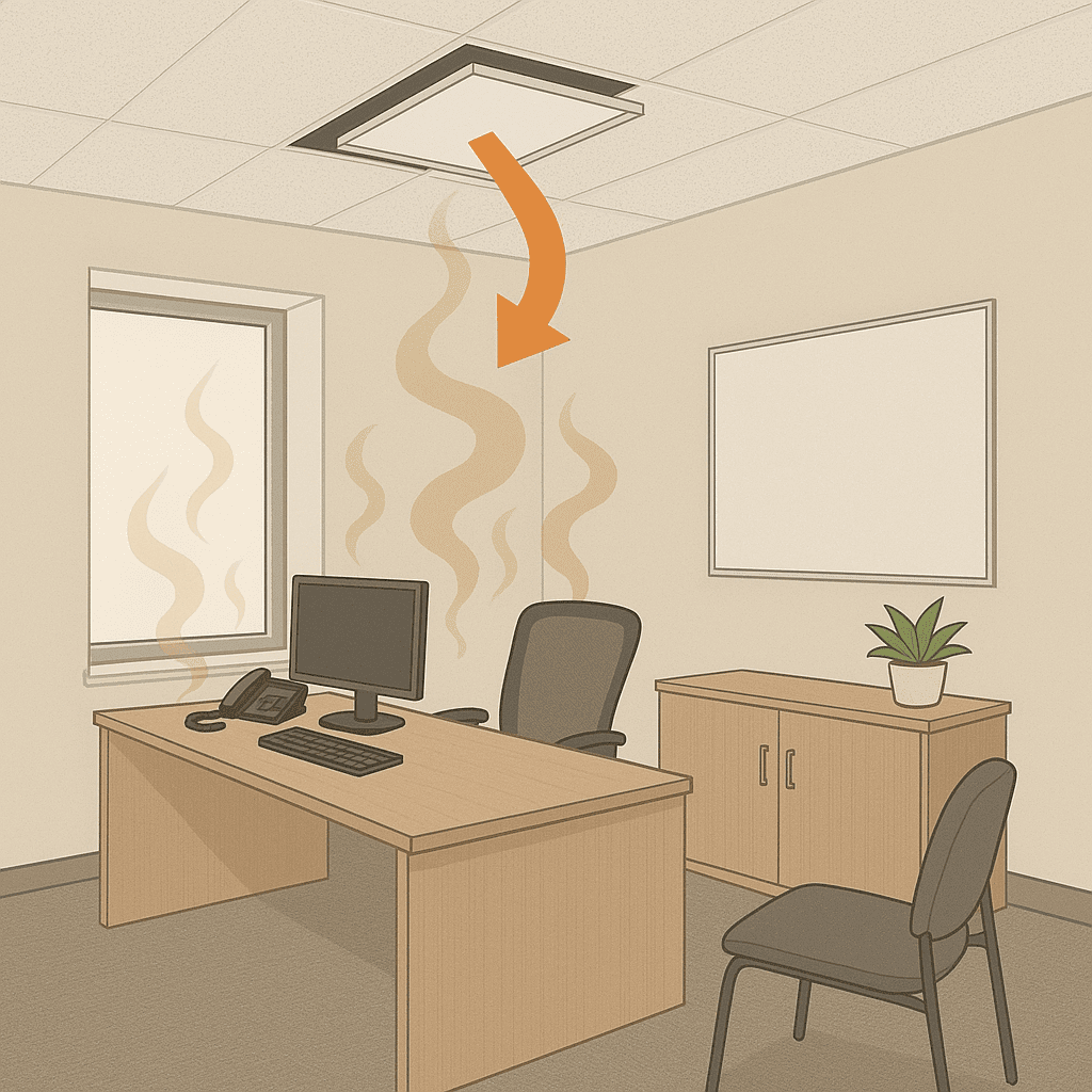 Round Air Vent for False Ceiling – 4 Inch - Image 3