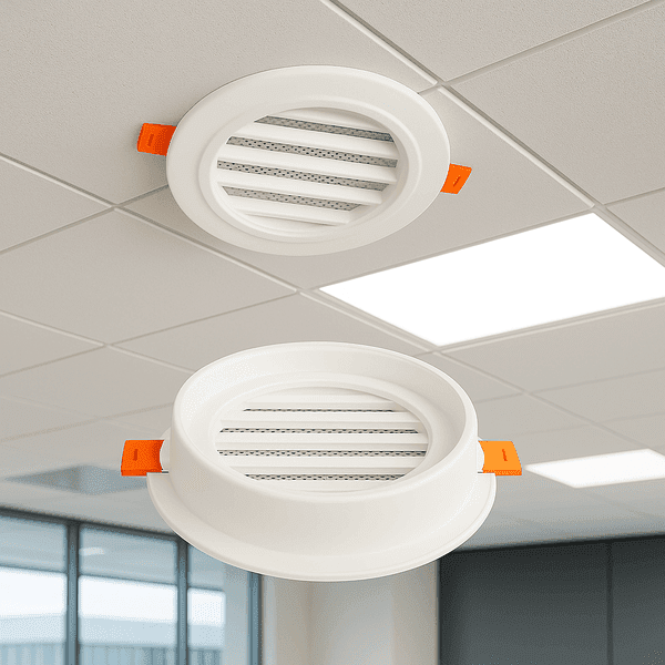 Round Air Vent for False Ceiling – 4 Inch - Image 2