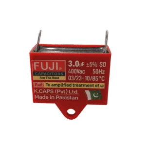 fuji ac capacitor 400v red color